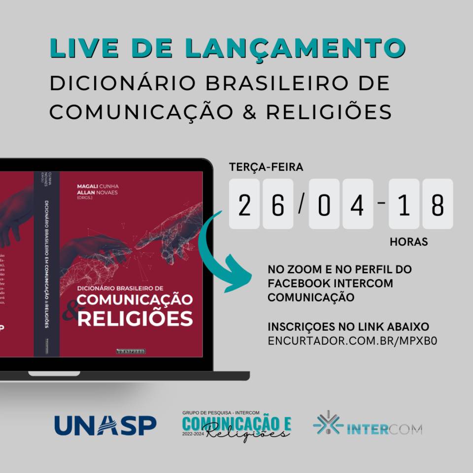 Grupo de Pesquisa da Intercom lança Dicionário de Comunicação e Religiões 