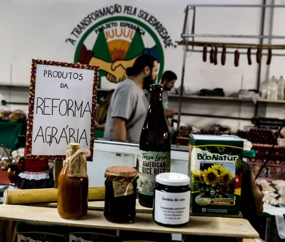 Feira de Economia Solidária em Santa Maria (RS)