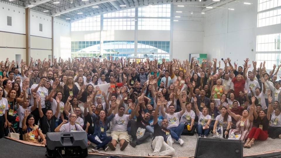 Participantes do 13º Mutirão Brasileiro de Comunicação - João Pessoa - PB