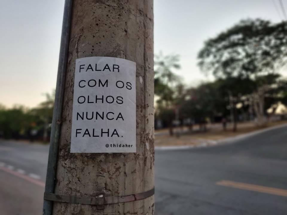 Precisamos reaprender a ver ao que está ao nosso redor e a olhar com está em profundidade