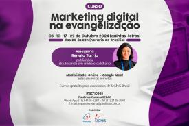 Curso: Marketing digital na evangelização pelas mídias