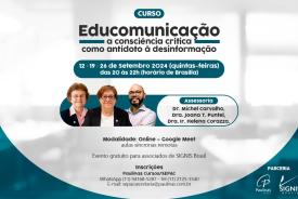 Curso sobre Educomunicação: a consciência crítica como antídoto à desinformação